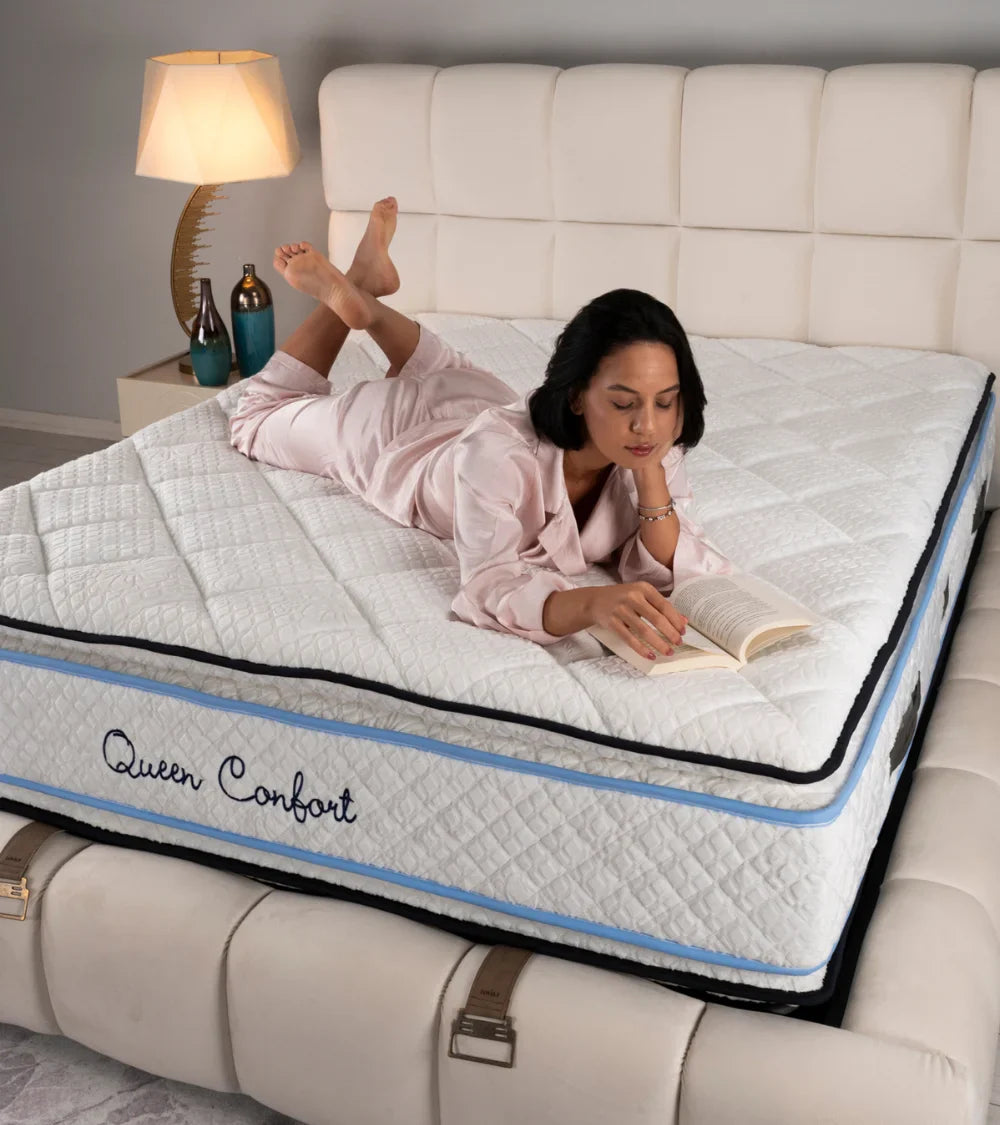 Lit coffre Bubble velours