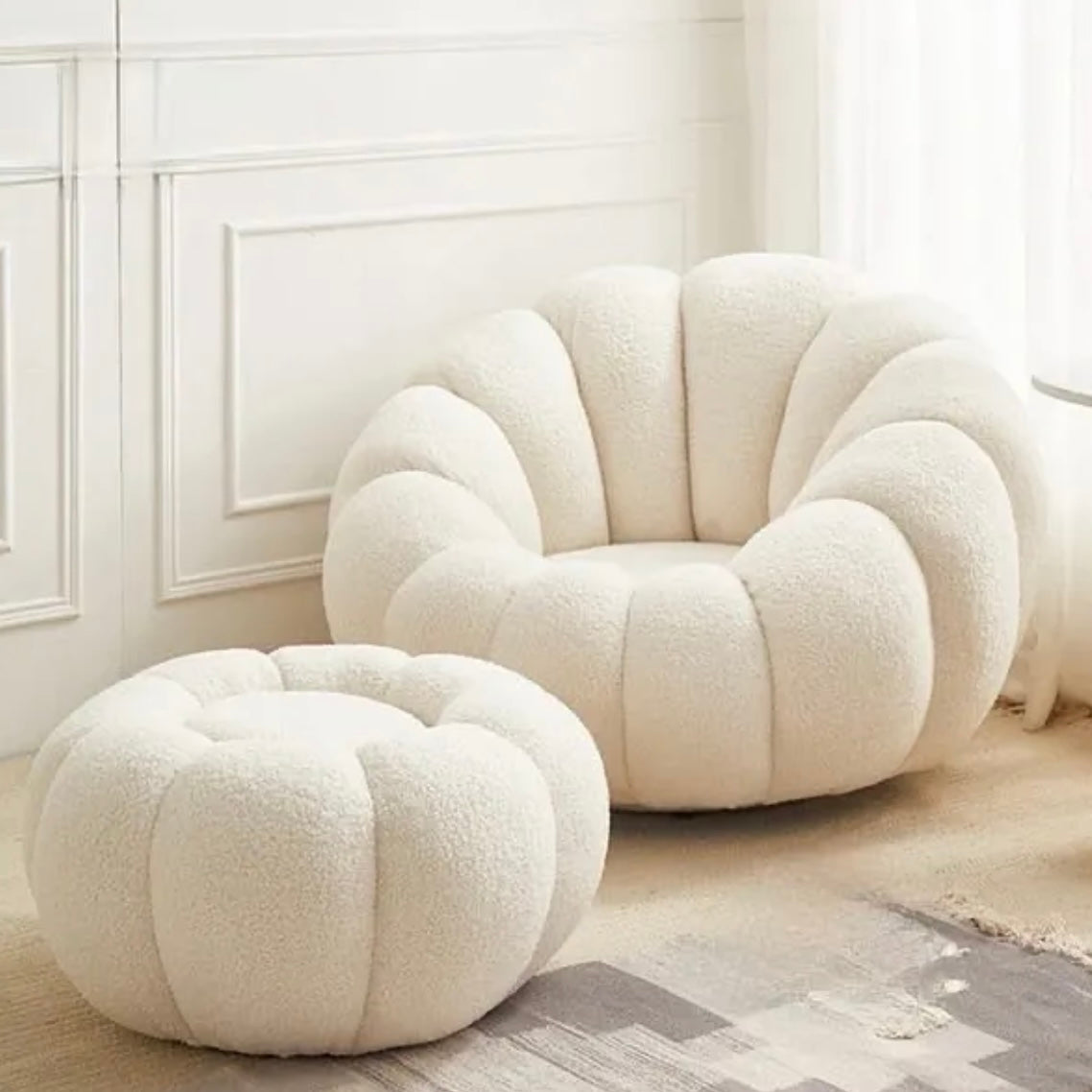 FAUTEUIL COZY avec repose pied