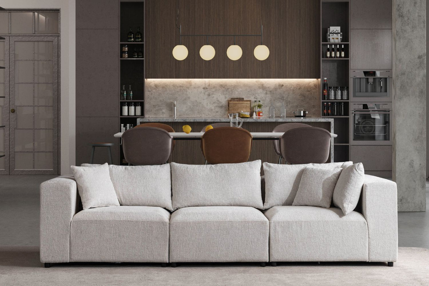 Canape Azra Modulable chenille