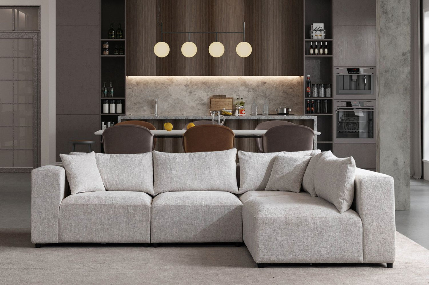 Canape Azra Modulable chenille