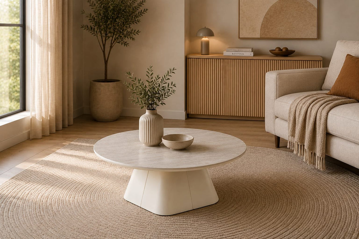 Table basse Neige