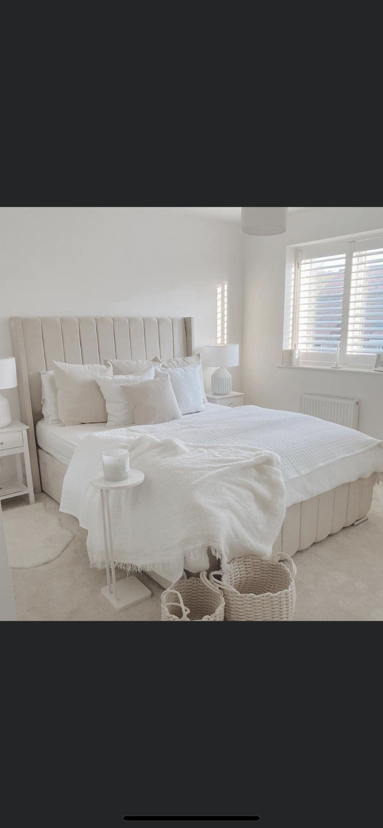 Cadre de lit TOKYO Bianca