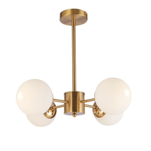 Lustre Boule dorée
