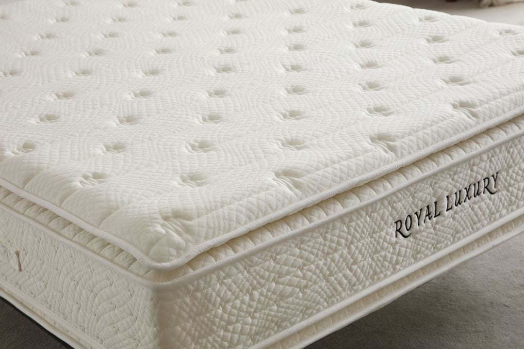 Matelas 38cm Royal luxury + 2 sure matelas intégré