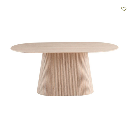 Destockage table kimberly beige 180cm