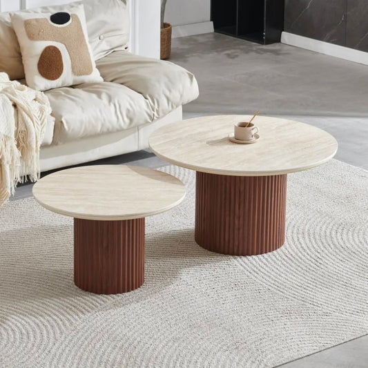 Table basse Gigogne noyer