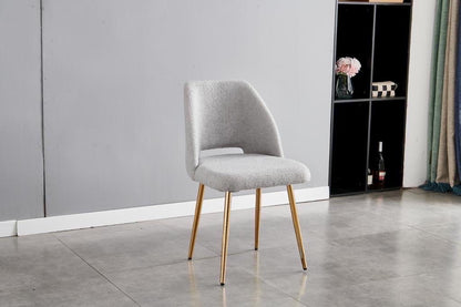 Chaise Ava laine bouclée