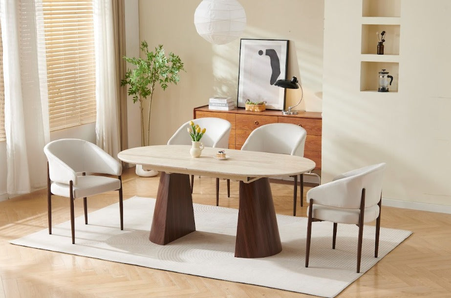 Table à manger Alba extensible