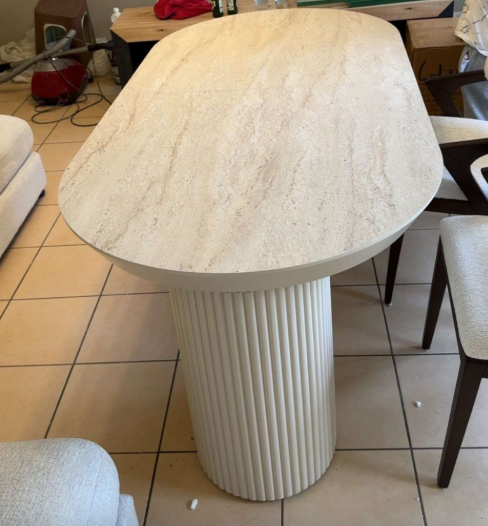 Table à manger Mollie extensible