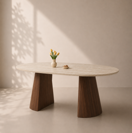 Table à manger Alba extensible