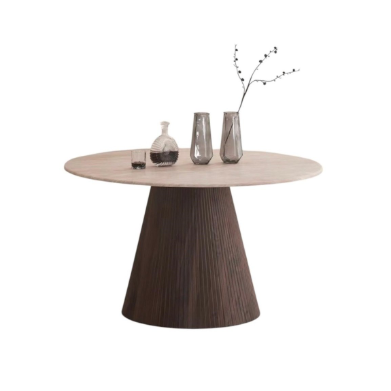 Destockage table kimberly brown 130cm