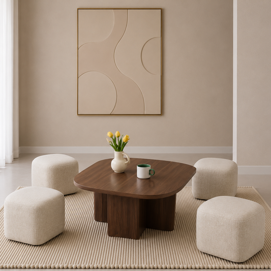 Table basse Pouf