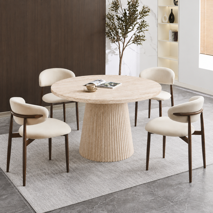 Table à manger Ronde extensible