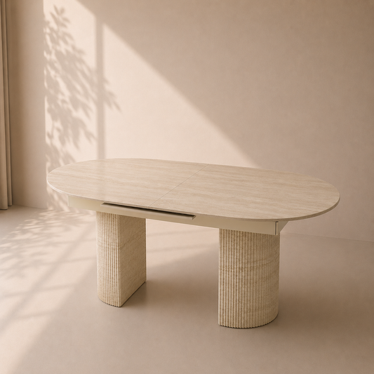 Table à manger Sahara extensible