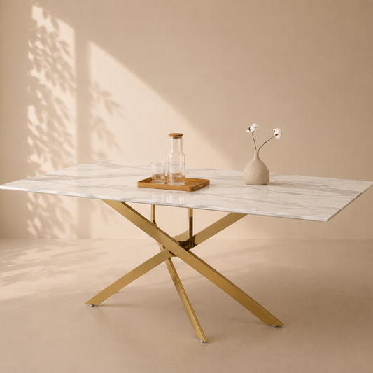 Table à manger rectangle Jessica