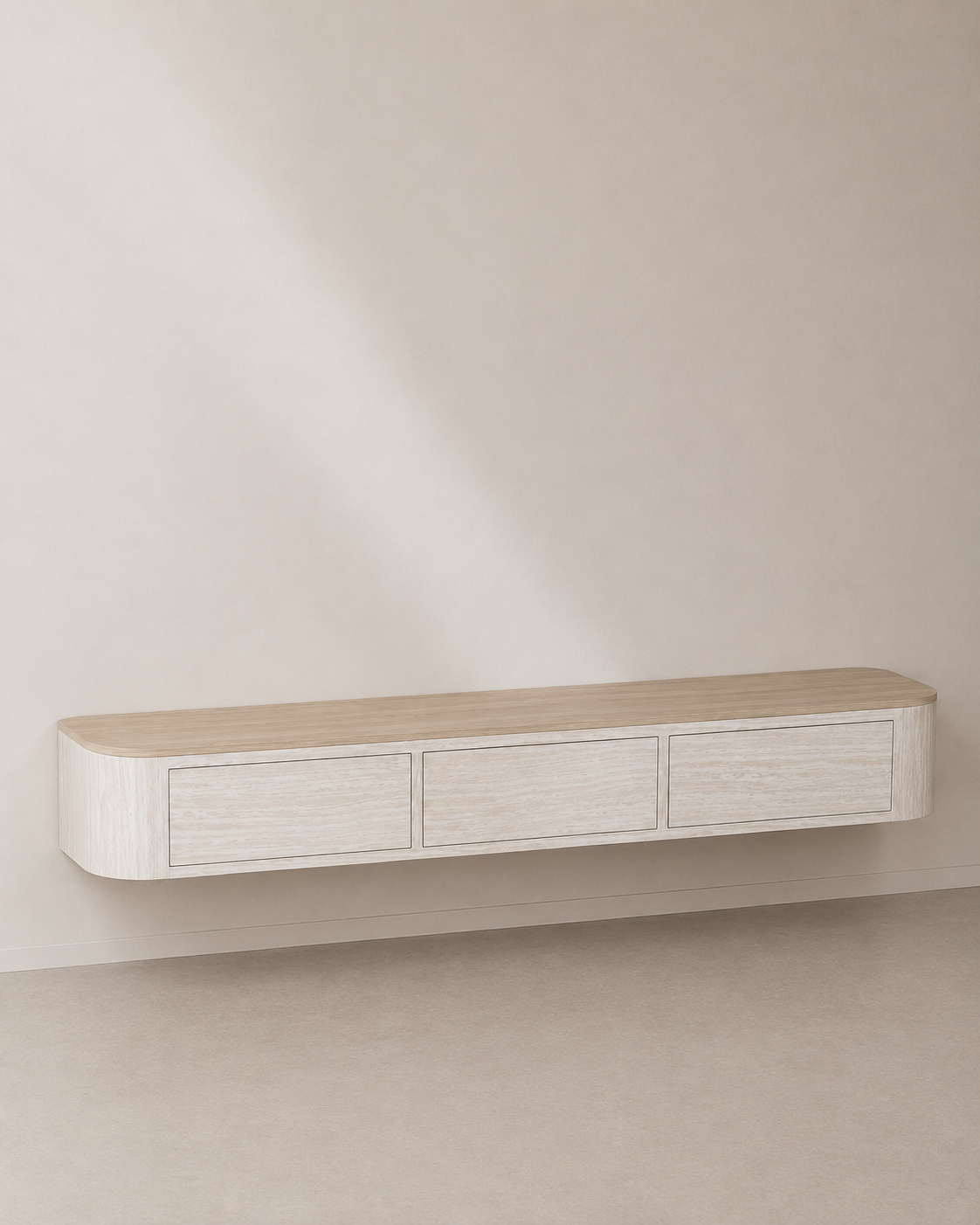 Meuble TV Lotus suspendu