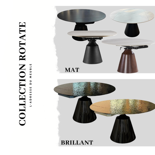 Table à manger Rotate extensible