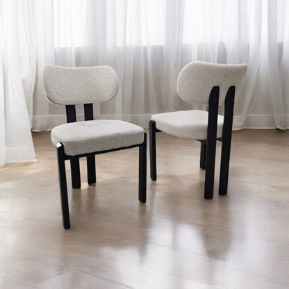 chaise HERA laine bouclé