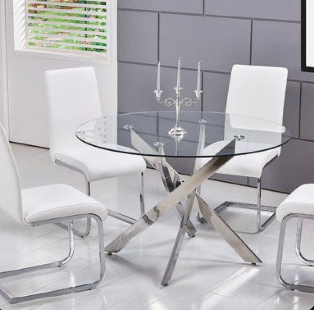 Table à manger Jessica ronde – L’ Adresse Du Meuble