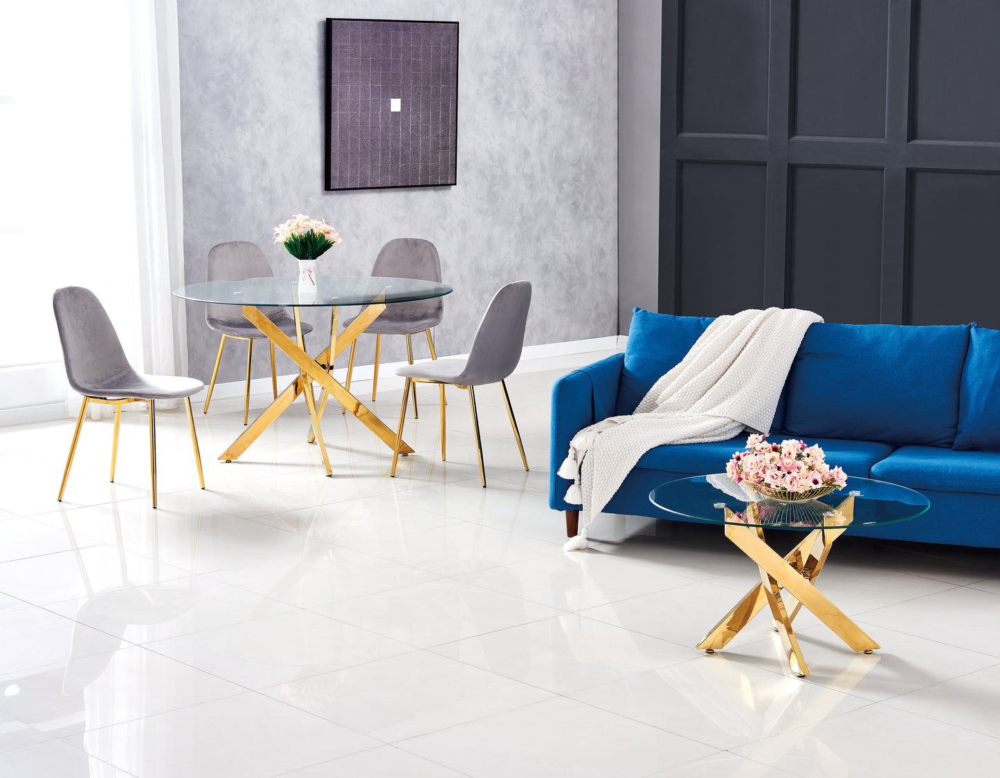 Table à manger Jessica ronde – L’ Adresse Du Meuble
