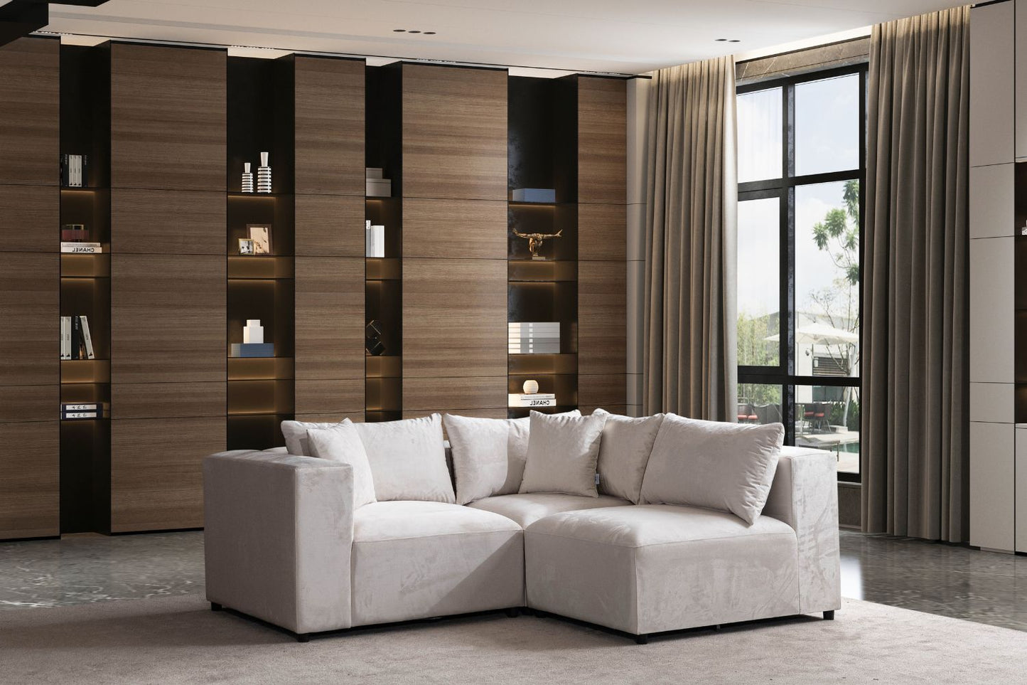Canape Azra Modulable velours