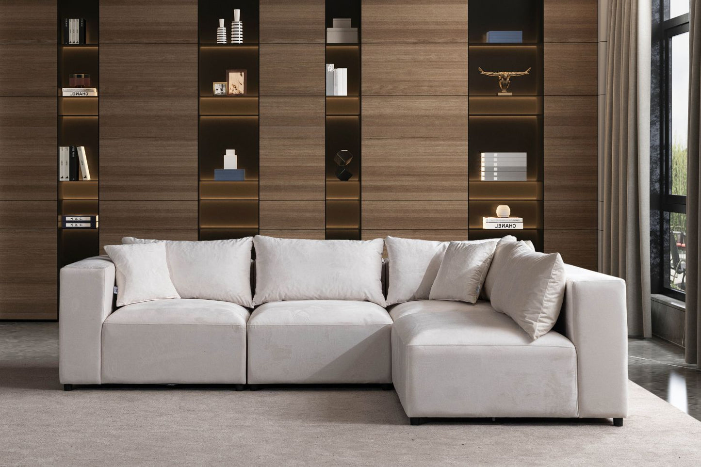 Canape Azra Modulable velours