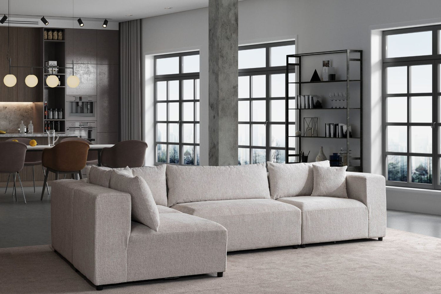 Canape Azra Modulable chenille