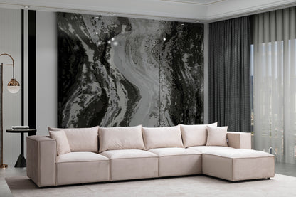 Canape Elégance Velours Beige