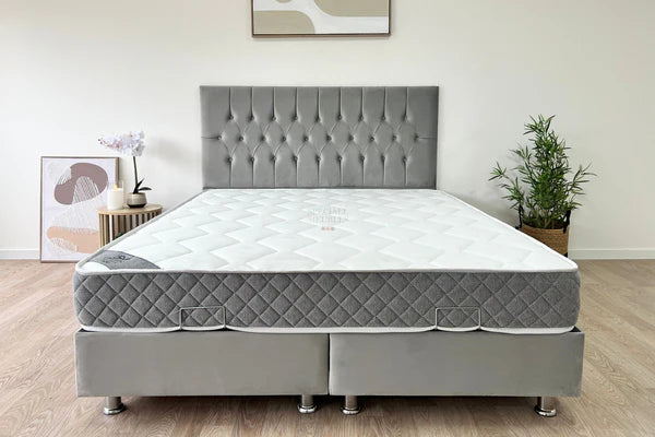Lit coffre Hugo velours