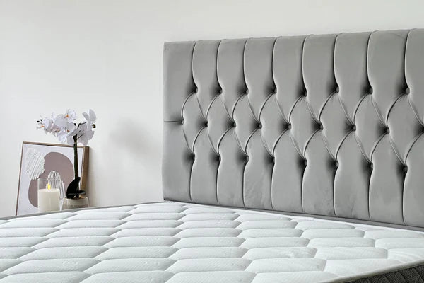 Lit coffre Hugo velours