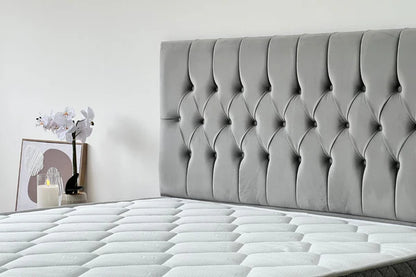 Lit coffre Hugo velours