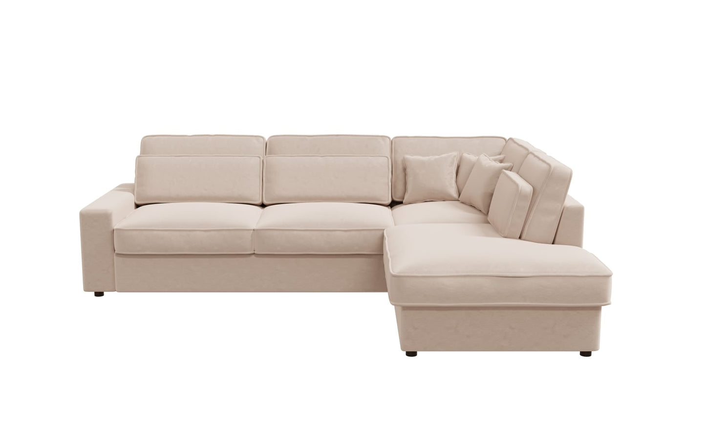 Canape Bristol Velours Beige