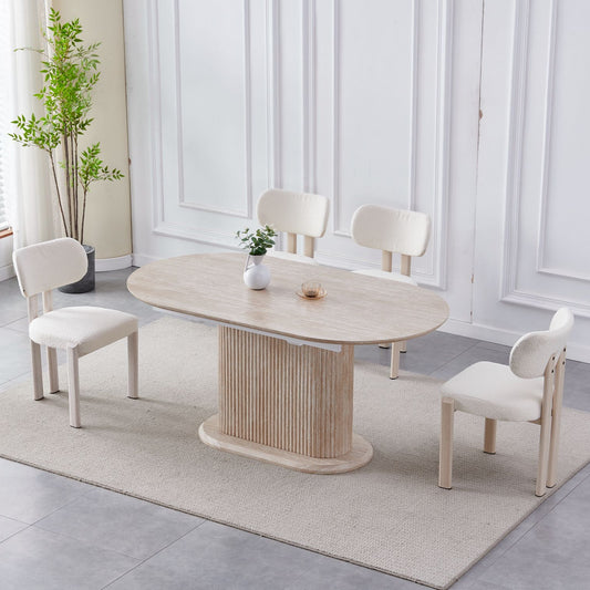 Table à manger VANESSA extensible