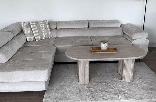 Canape Toulouse convertible/coffre tissu Marbella