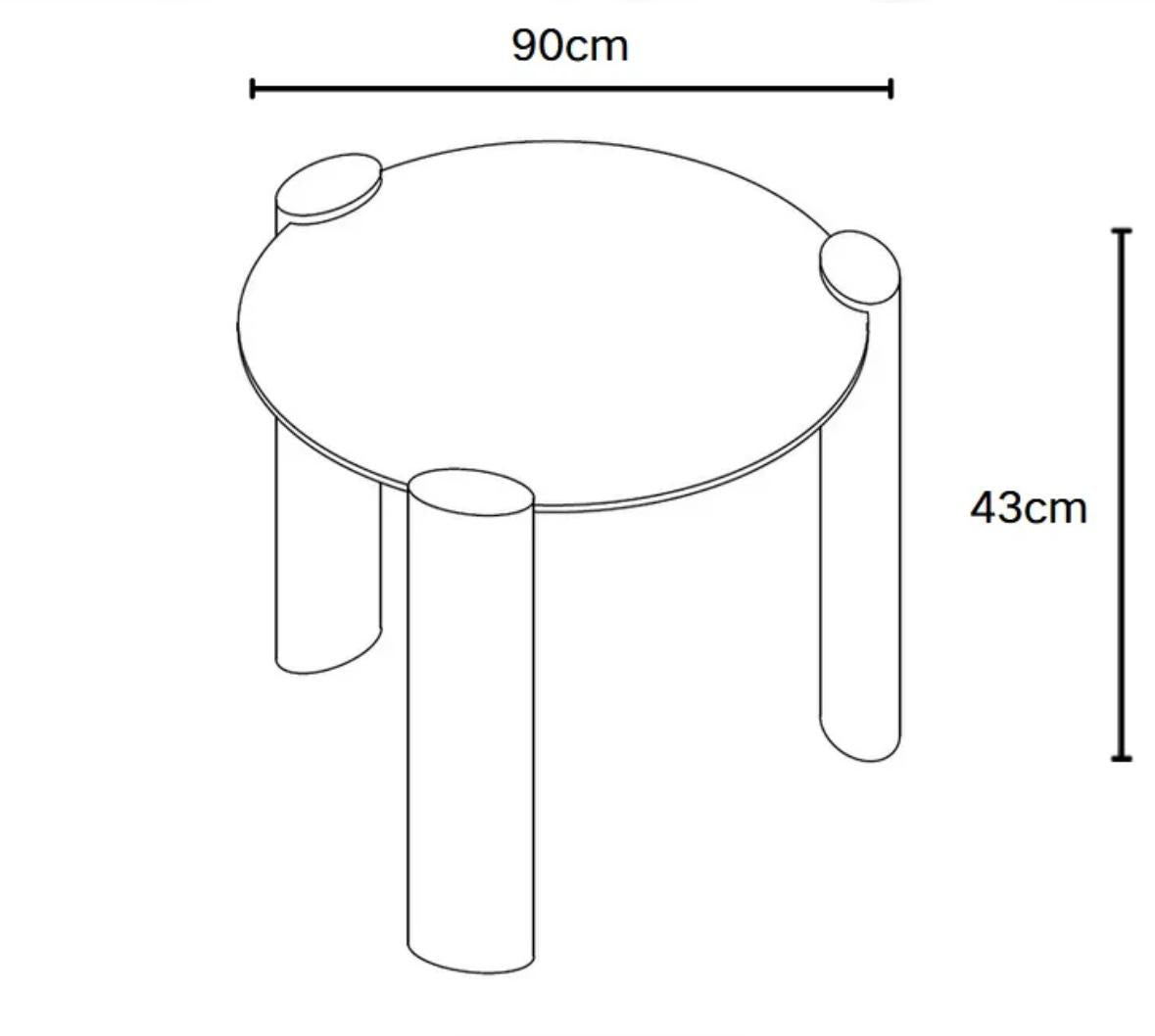 Table basse Triquetra