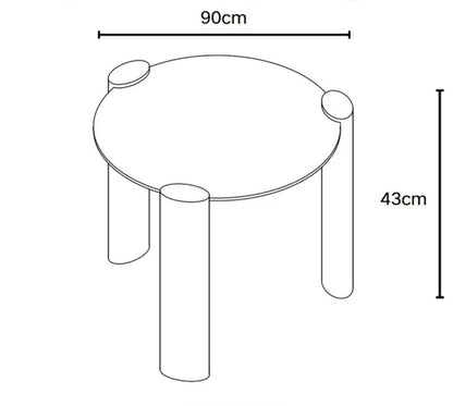 Table basse Triquetra