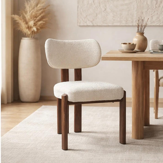 Chaise HERA laine bouclé