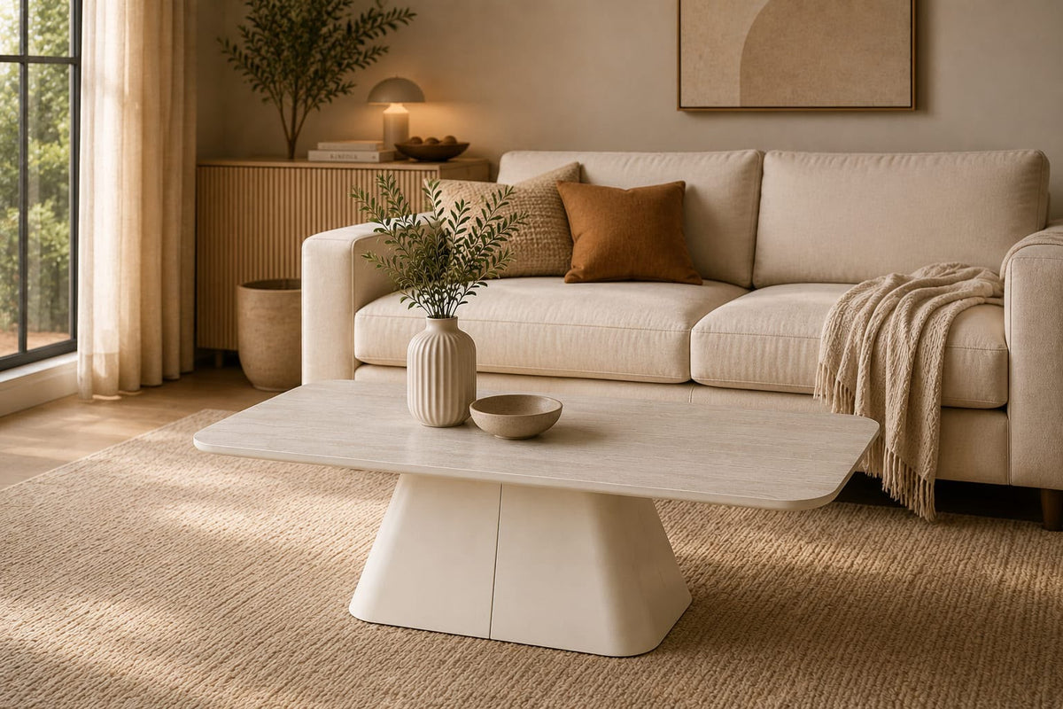 Table basse Neige