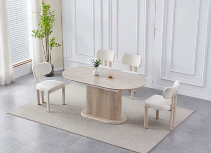 Table à manger SIENNA extensible